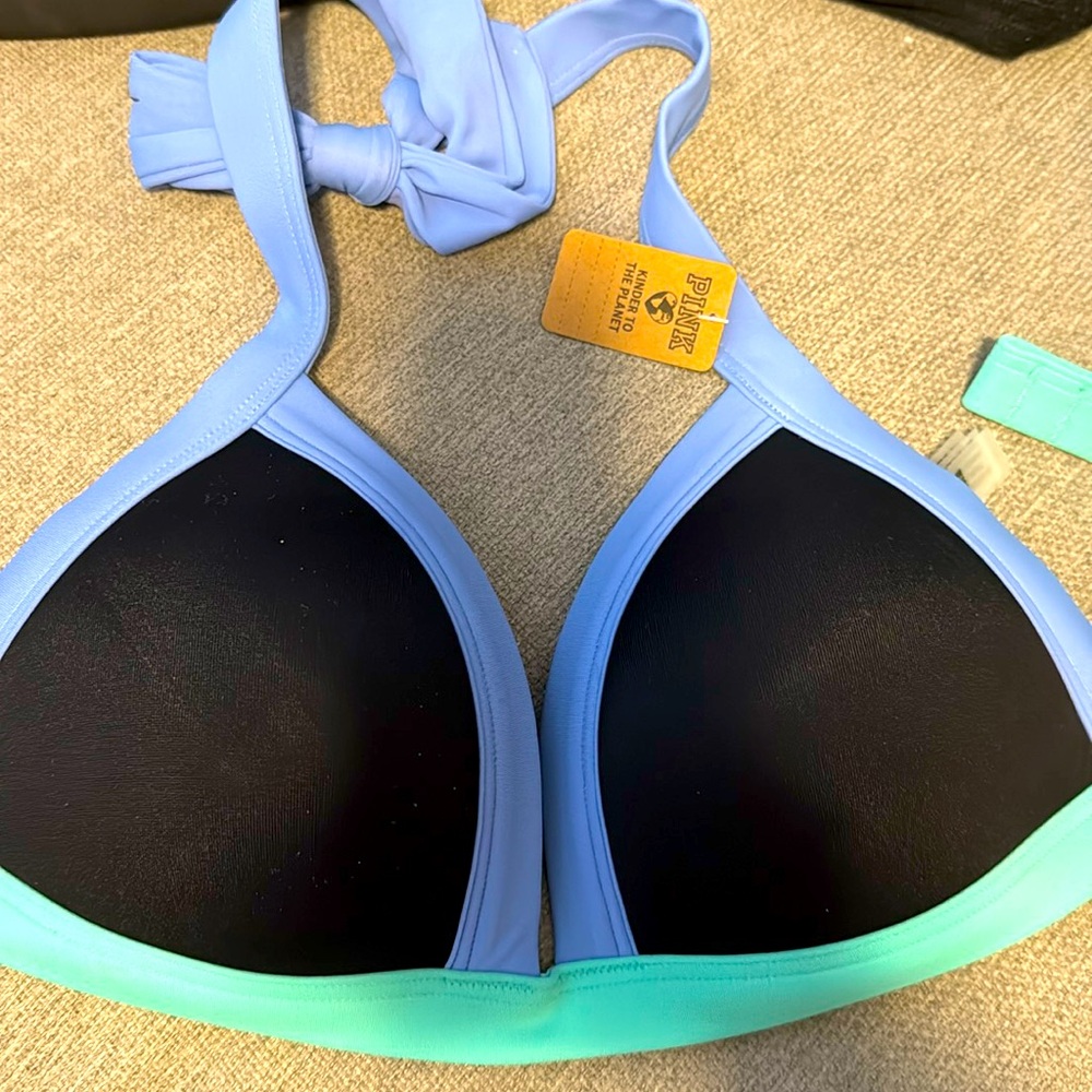 NWT Victoria’s Secret padded bikini too, sz m